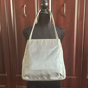 Prada nylon shoulder bag.